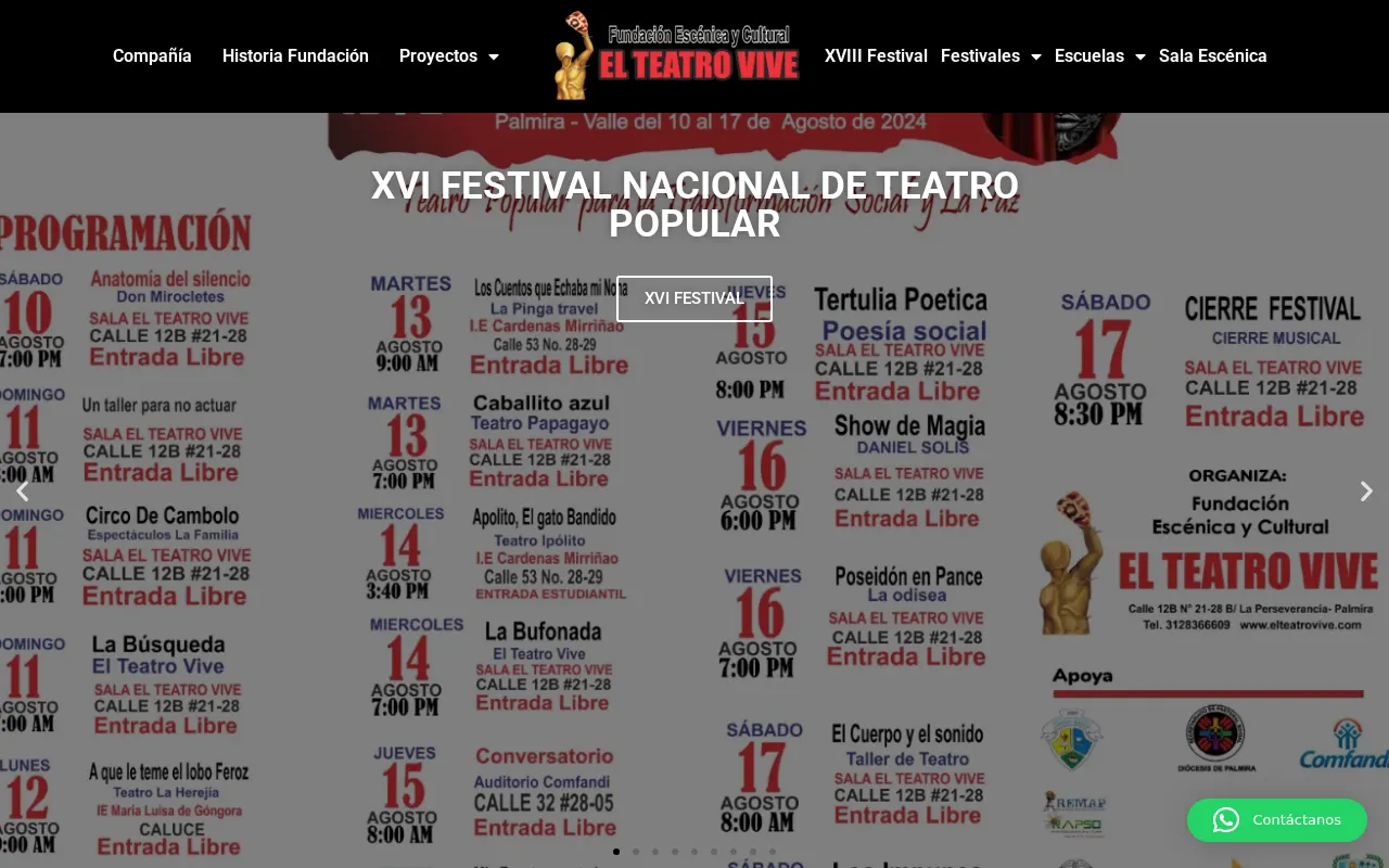 Captura de El Teatro Vive